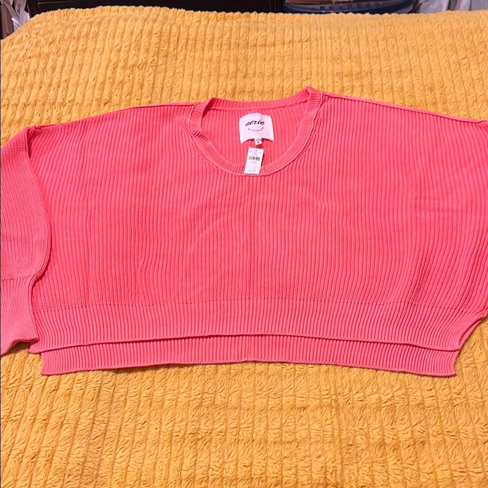 Aerie Beyond Cropped Sweater